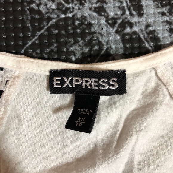 Express White Tank Top - Picture 3 of 3